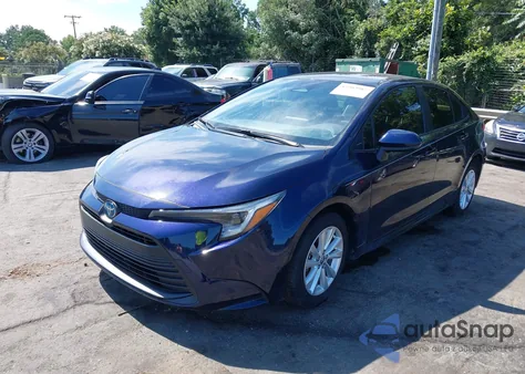 2024 Toyota Corolla Hybrid Le from USA, damaged, VIN JTDBCMFEXRJ027417